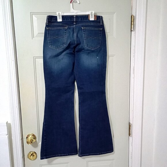 L.E.I Womens Flare Denim Jeans Size 7/8 Made In Mexico - Picture 6 of 9